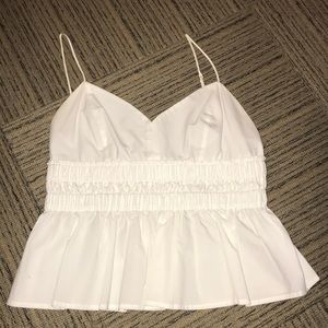 White Express Tank Top